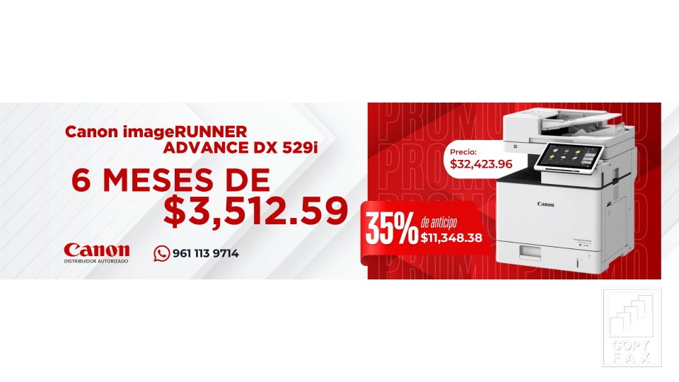 Canon imageFORMULA DR-C350 Copyfax del Sureste