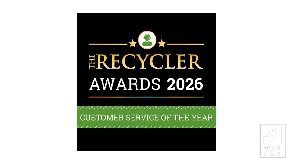 Katun gana el premio al servicio al cliente por segundo año consecutivo en los Recycler Awards 2026 Copyfax del Sureste