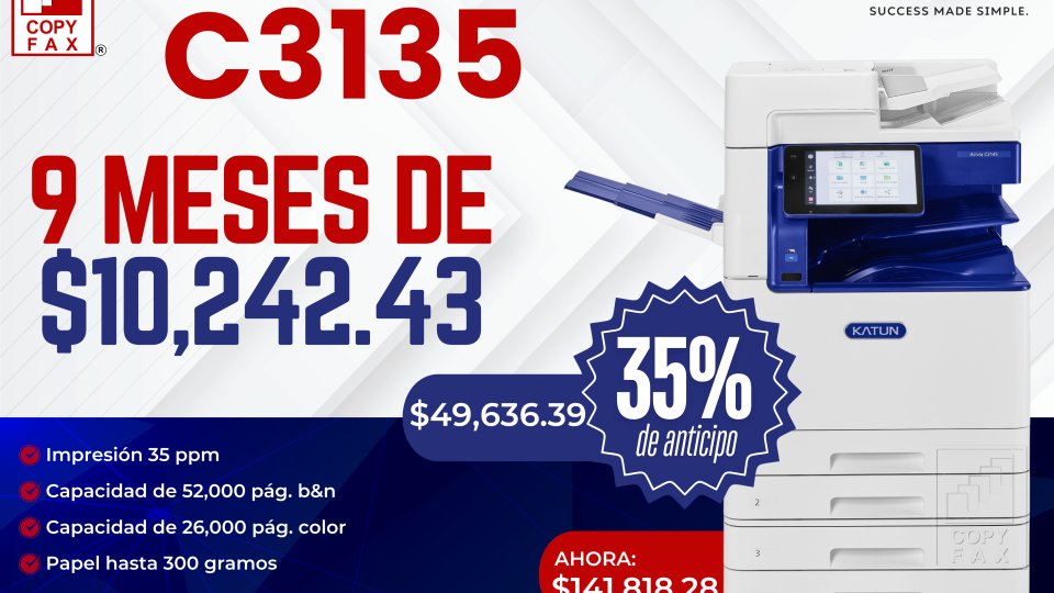 Canon imageRUNNER ADVANCE DX 529if Copyfax del Sureste