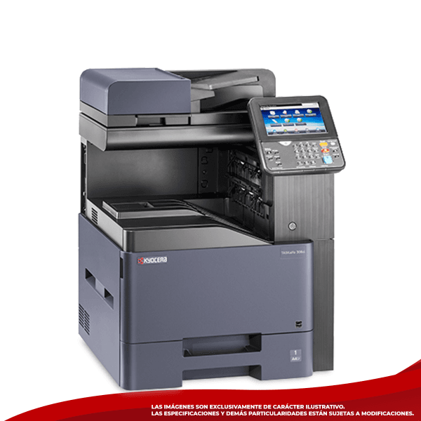 Multifuncional láser A4, color de 32 ppm, Kyocera TaskAlfa 308ci